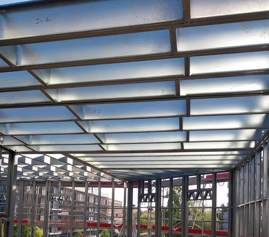 Ossature légère pour une installation rapide et sécurisée