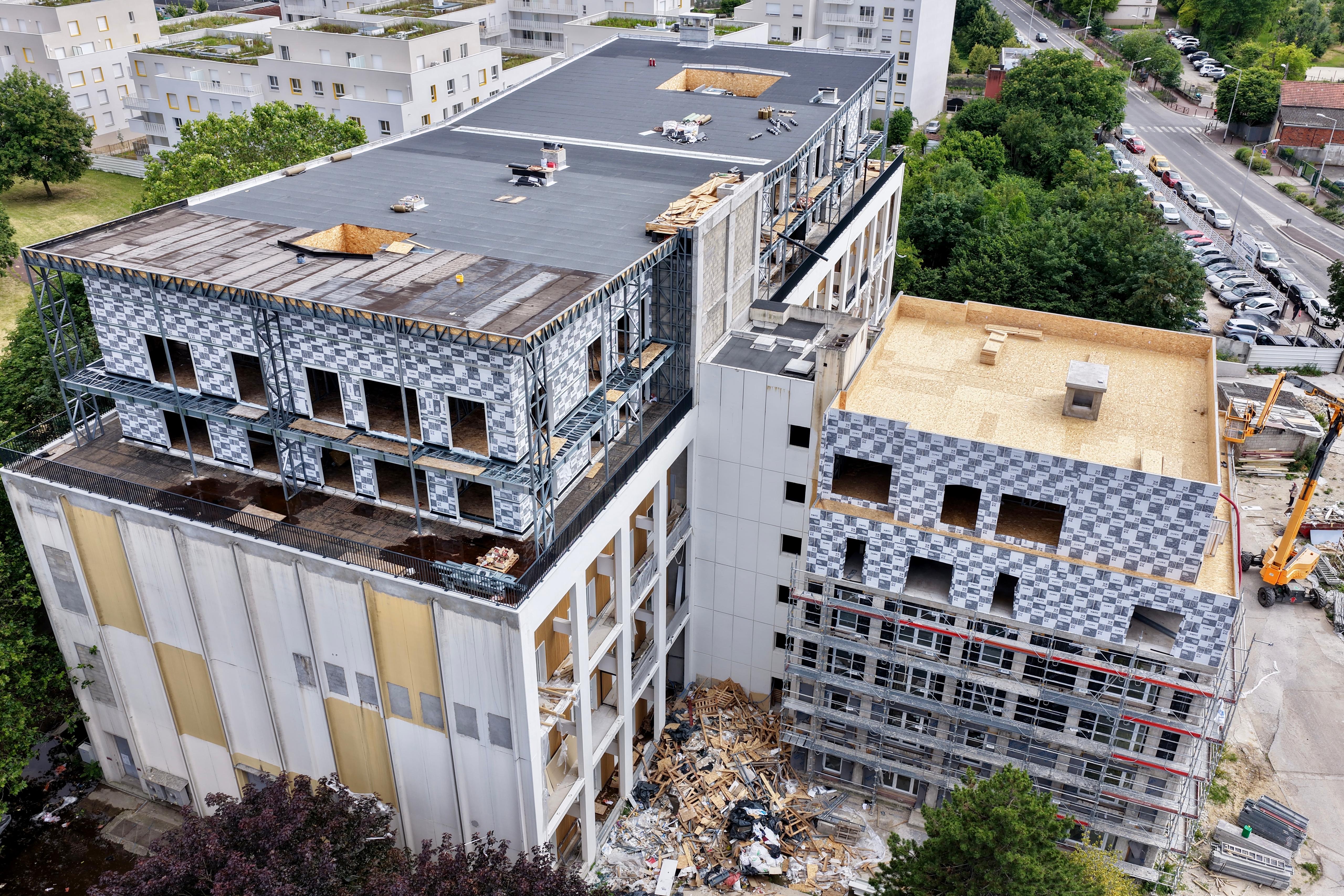 Réhabilitation complète d’un bâtiment tertiaire