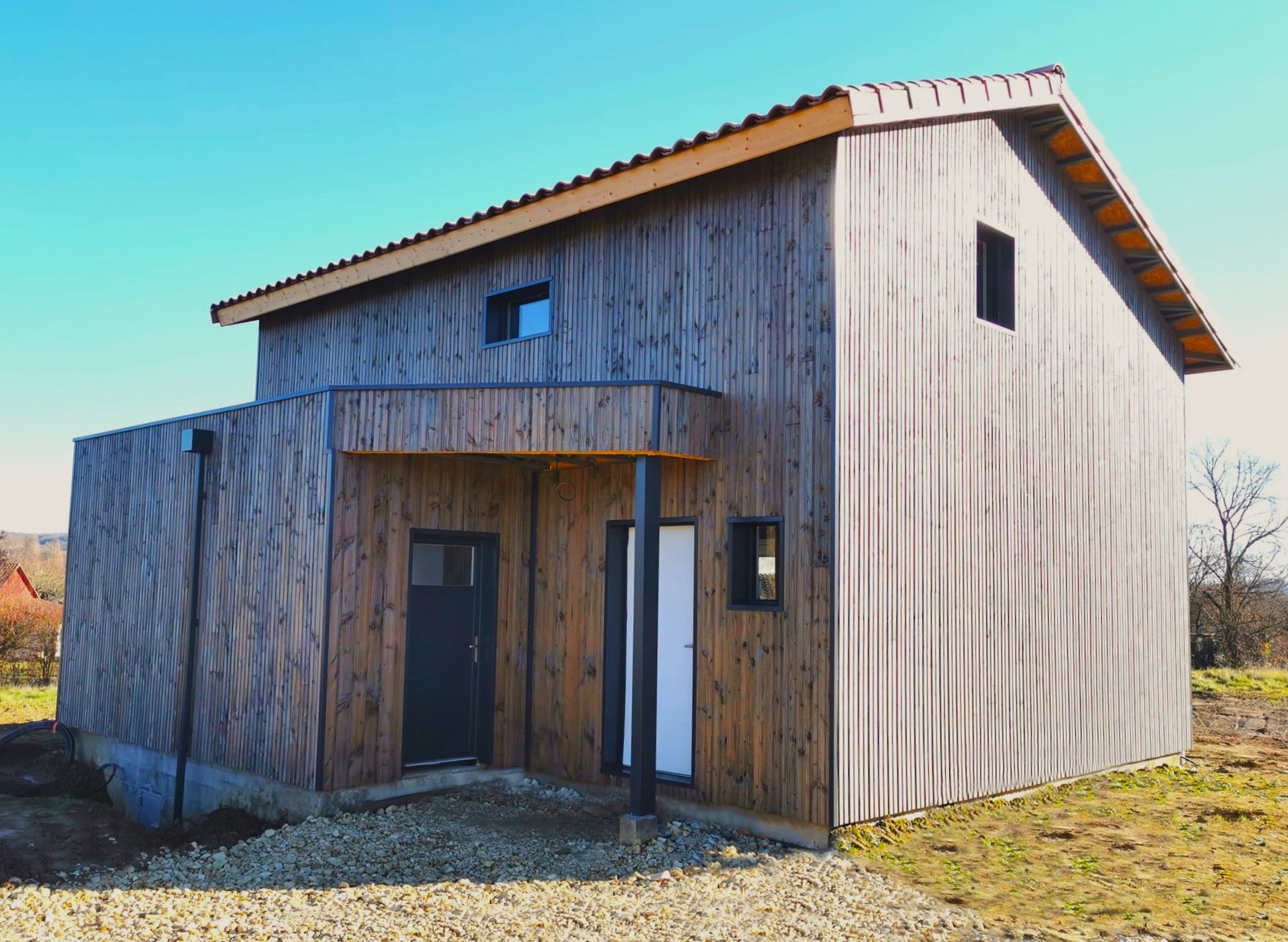 Construction d’une maison en ossature métallique légère
